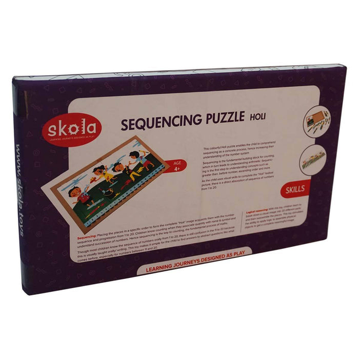 Sequencing Puzzle Holi