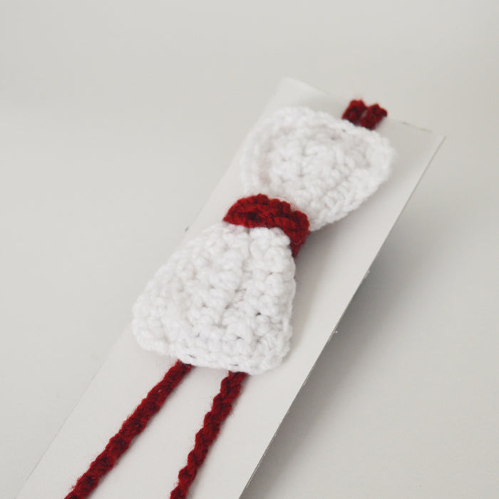 Crochet Baby Bow Headband -4