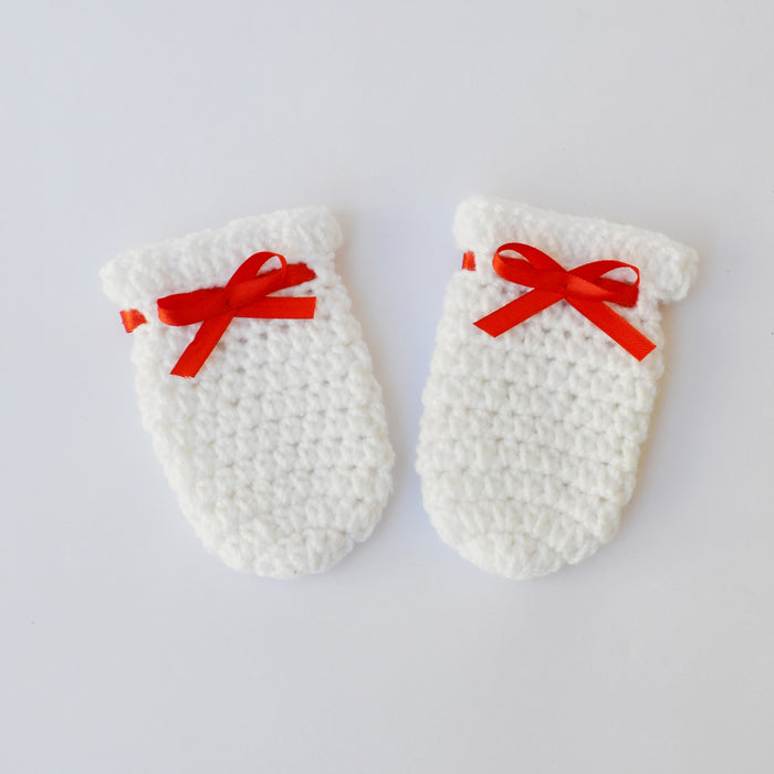 Crochet Booties and Mittens combo-4