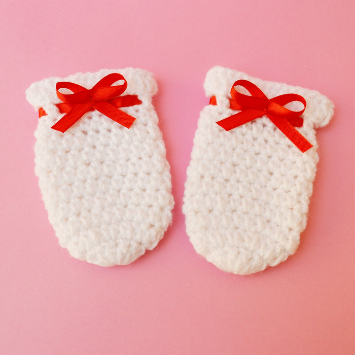 Crochet Booties and Mittens combo-3